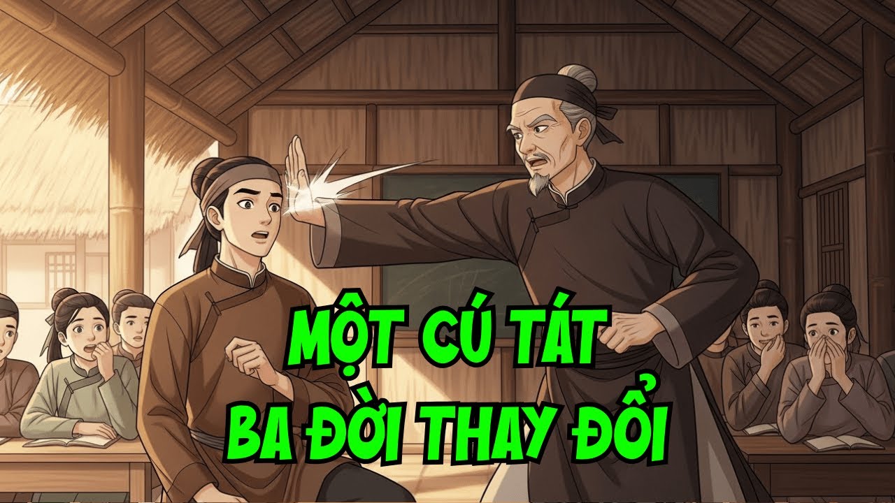 Một Cái Tát Cứu Ba Đời | Bài Học Để Đời Từ Người Thầy Bị Gọi Là Ác Sư – Chuyện Làng Xưa