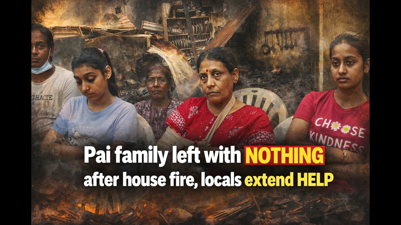 Pai family left with nothing after house fire, locals extend help