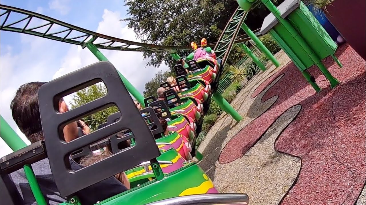 Cat-O-Pillar Coaster (Onride) Video Paultons Park Hampshire 2019