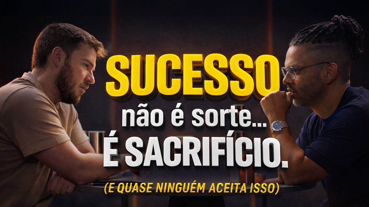 SUCESSO NÃO É SORTE | É O PREÇO QUE QUASE NINGUÉM QUER PAGAR  jota jota e Tiago Nigro