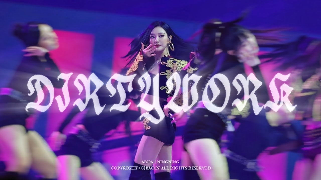 [4K] 251220 aespa NINGNING- 'DIRTY WORK' fancam | MMA