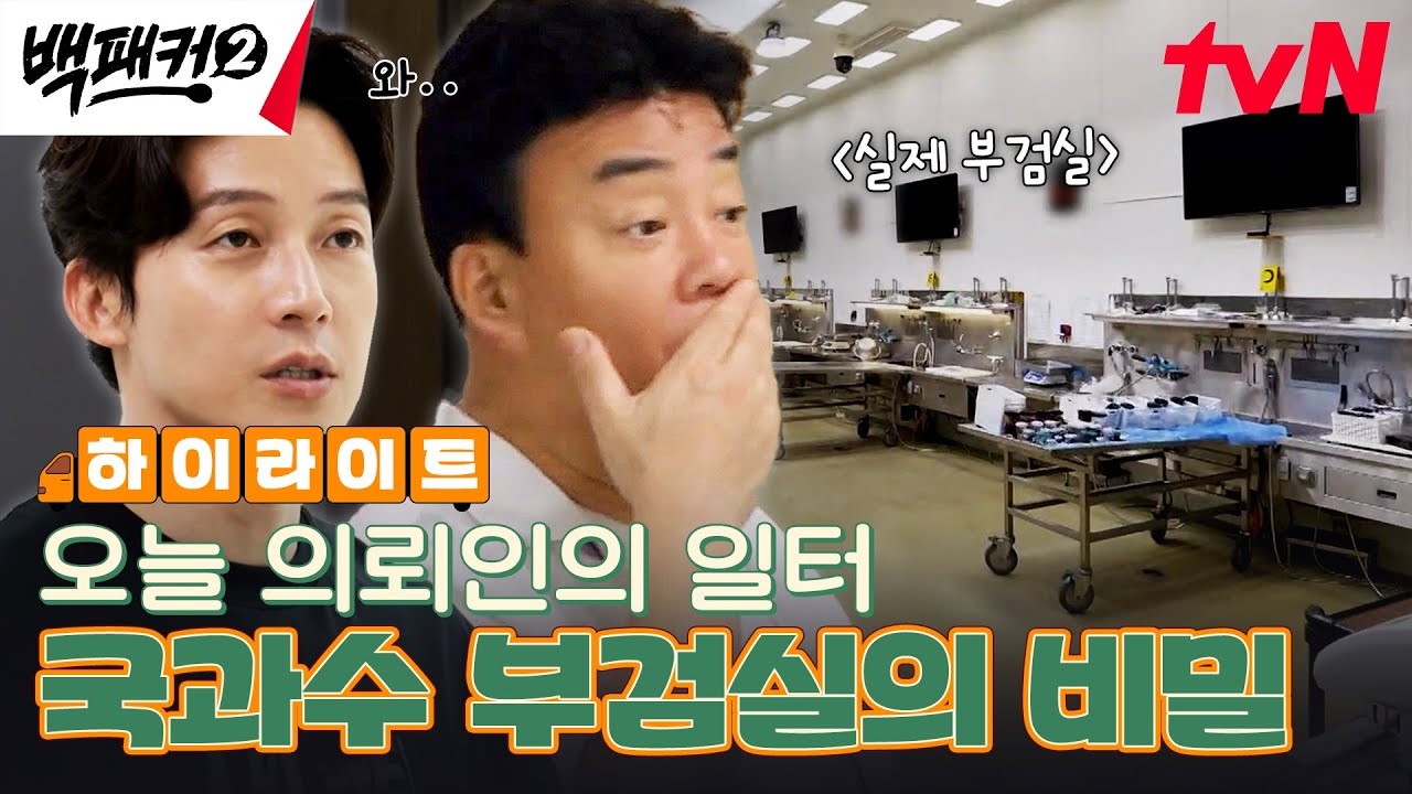 영화에서 보던 곳이 왜 여기에.. 찐 '국과수 부검실' 등장에 저절로 숙연♨ #highlight #백패커2 EP.14