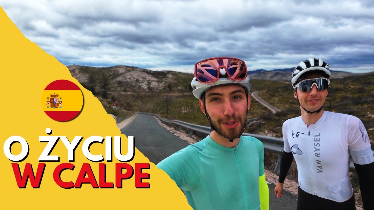 120 km w Calpe z ultra-kolarzem i lokalnym przewodnikiem. Jego historia i życie w Hiszpanii