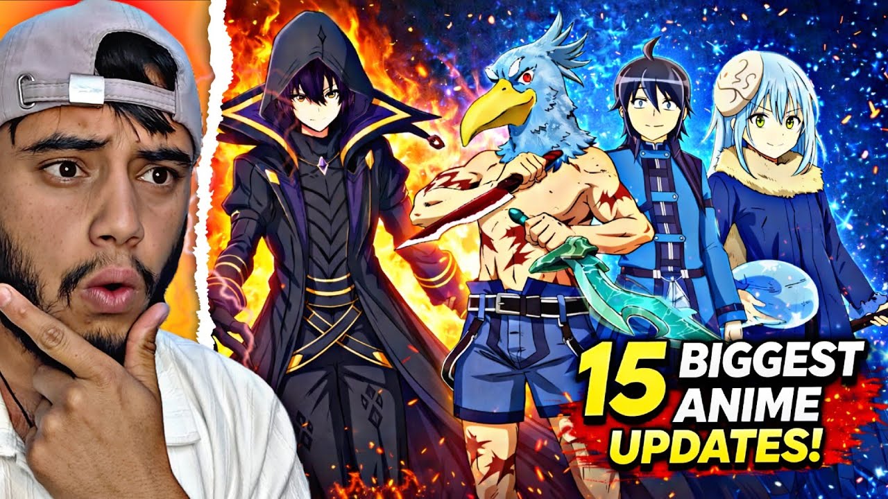 15 Biggest Anime Updates This Month 🔥 Slime S3, Mushoku Tensei, Dr.Stone, Dragon Ball & More!