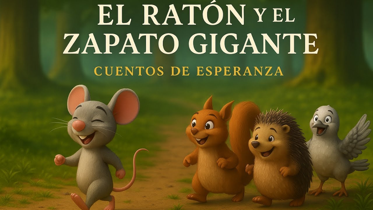 🐭 El ratón y el zapato gigante 👢| Cuentos Infantiles | Cuentos para Dormir en español