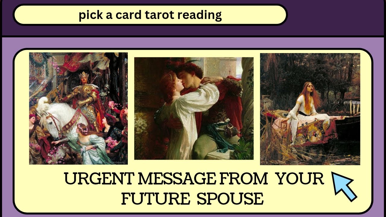Urgent message from your future spouse 👀 🤵🏻👰🏻 Timeless Pick a Card Tarot Reading