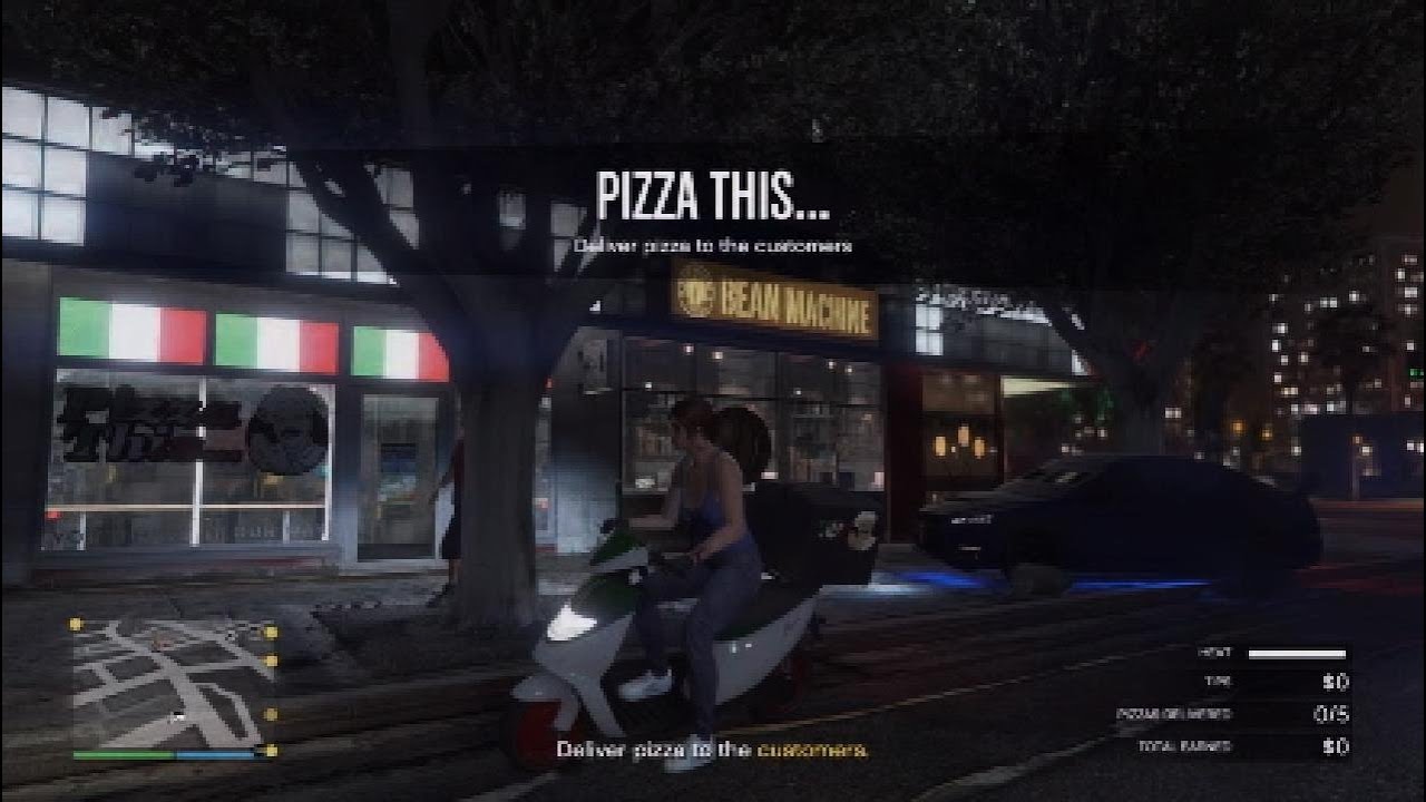 Grand Theft Auto 5 Online (PS5) Robberies, Pizza Delivery, and Dispatch 3