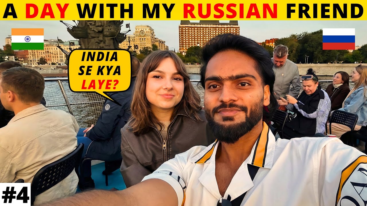 A DAY WITH MY RUSSIAN FRIEND IN MOSCOW
