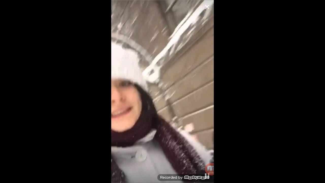 (1/23/16) Sandra Mae Frank: Snowing!!!
