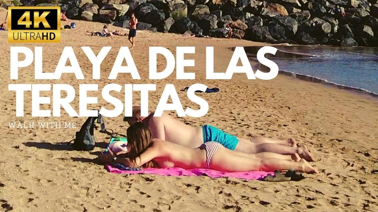 Strand Playa de las Teresitas 4K