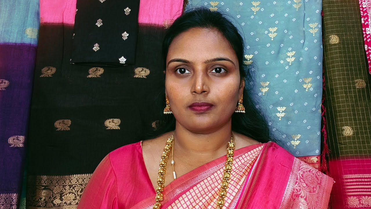 JC Saree collections live dola silk sarees vintage pattu sarees viscose Ph. 9010915073