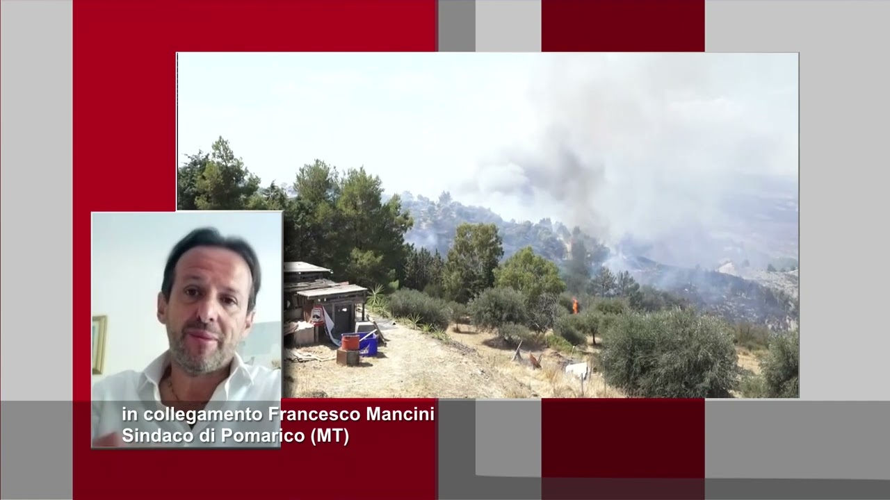 Pomarico (MT),  perdita di acqua nel sottosuolo ne parliamo con il sindaco Mancini.