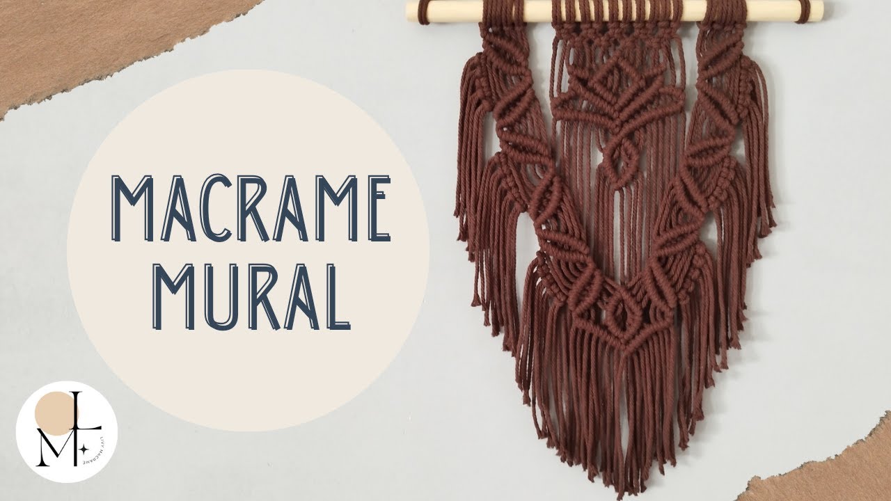 DIY macramé mural #12 | Livy Macramé