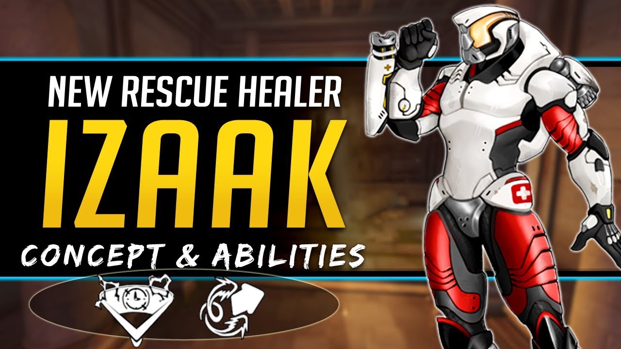 Overwatch NEW Rescue Healer Hero Izaak - Concept, Lore, Abilities, and more!