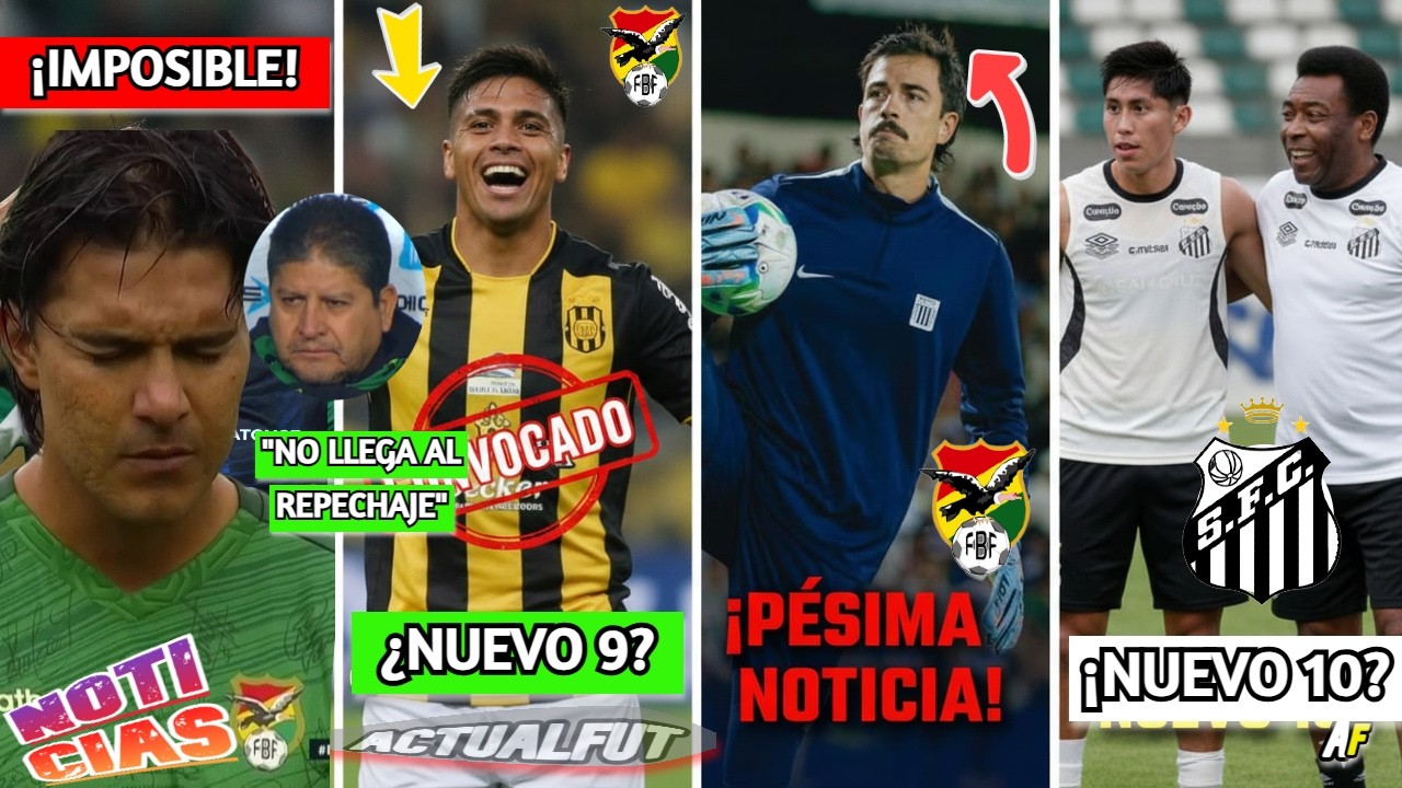 ¡IMPOSIBLE! VILLEGAS sobre MARTINS + MIGUELITO NUEVO 10 de SANTOS? + MALAS NOTICIAS para BOLIVIA