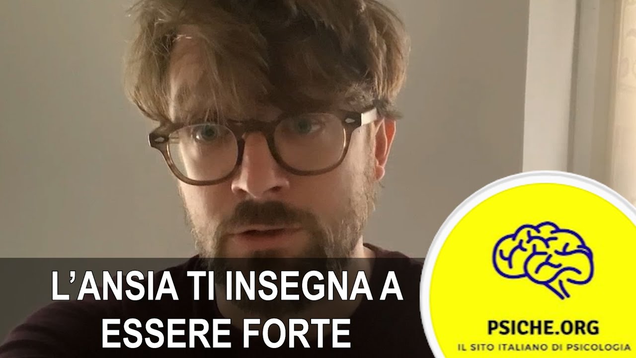 L'ANSIA TI INSEGNA A ESSERE FORTE