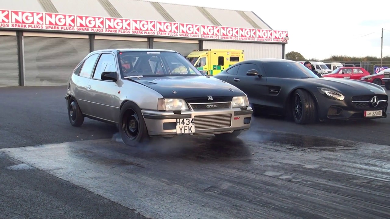 Carl Hartley C20LET Turbo MK2 Astra ADE Tuning Santa Pod Raceway