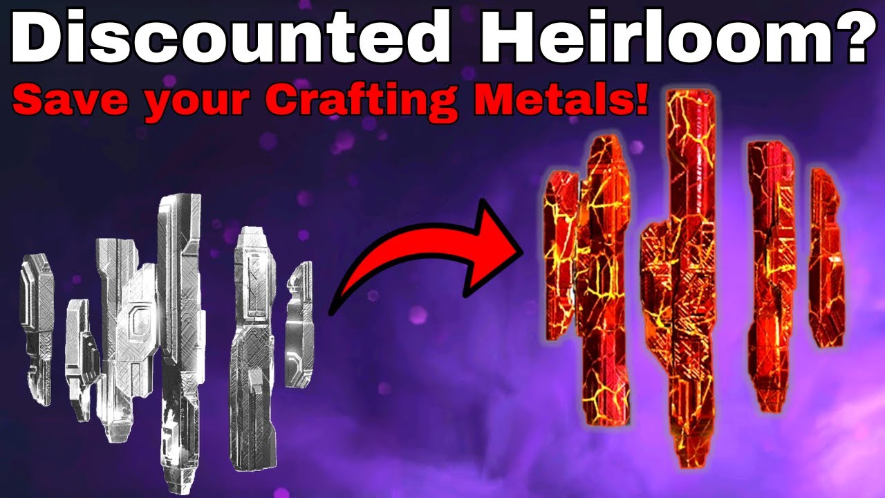 Save Your Crafting Metals For an Heirloom in Apex Legends