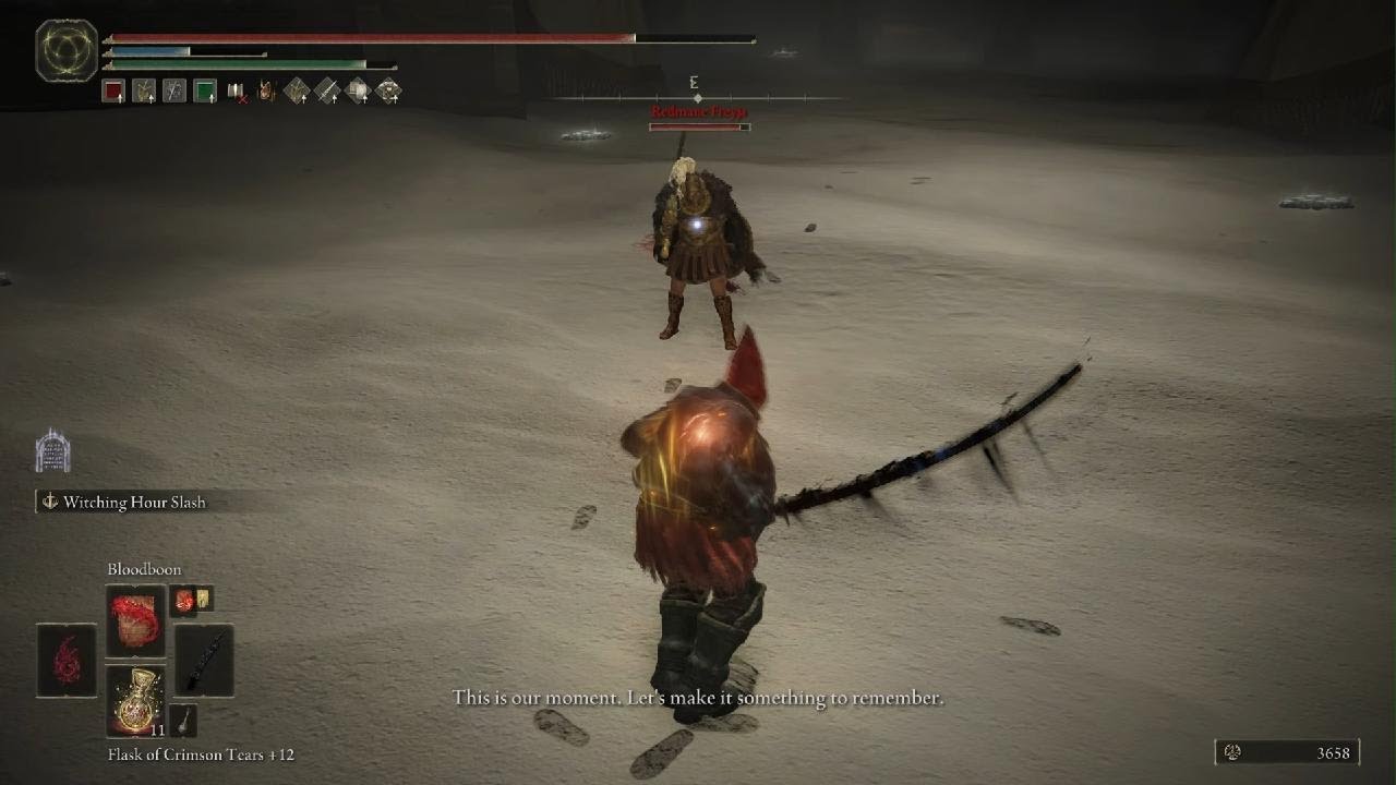 ELDEN RING leda fight