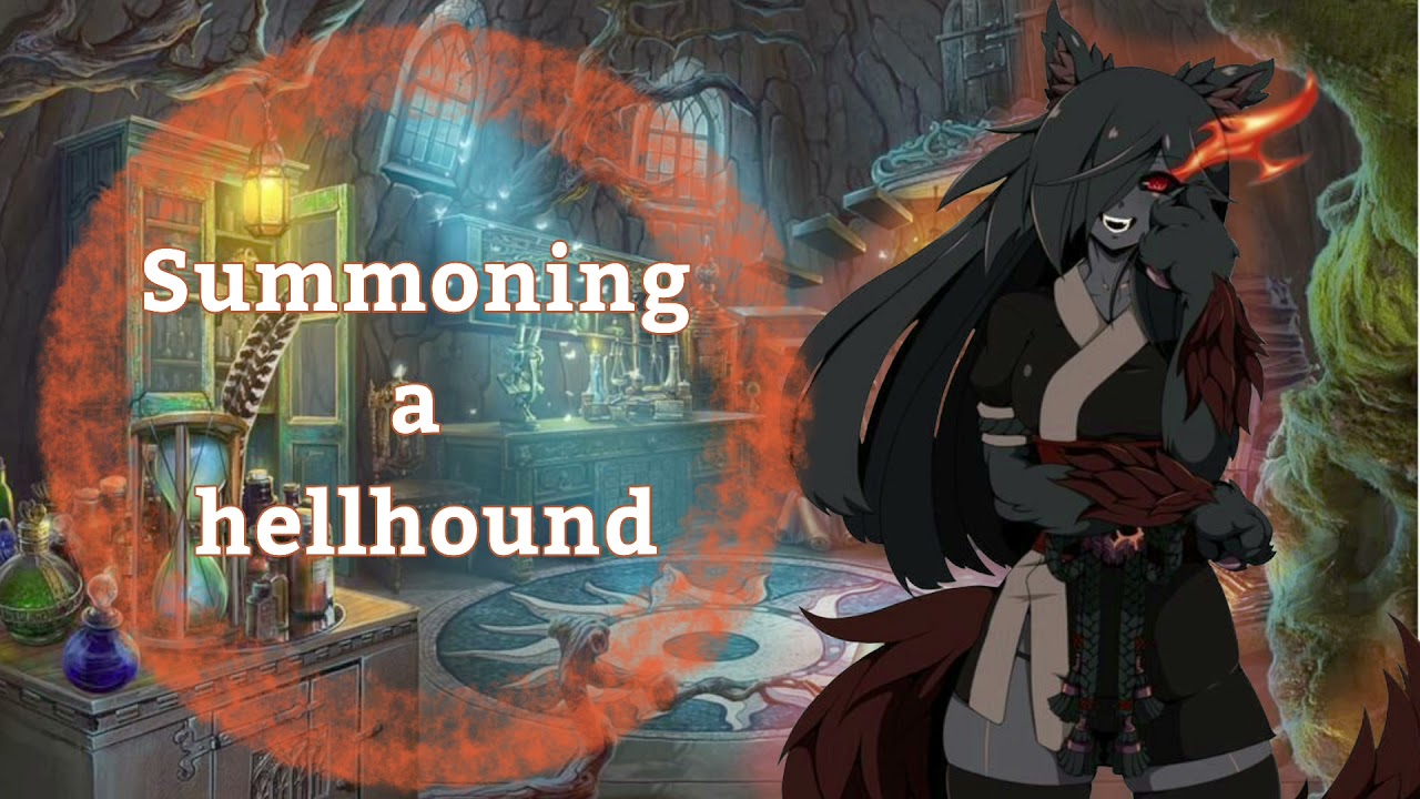{Asmr} Accidental hellhound wants to stay