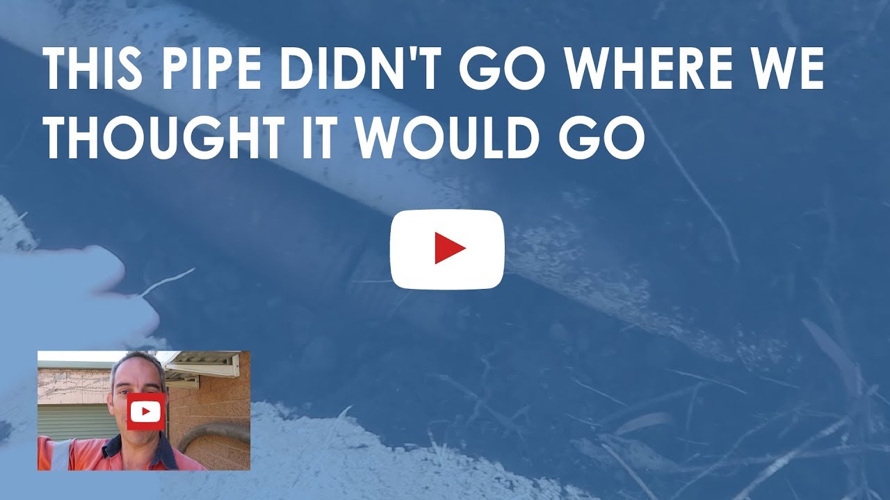 Take A Look At Where This Stormwater Pipe Goes !!!