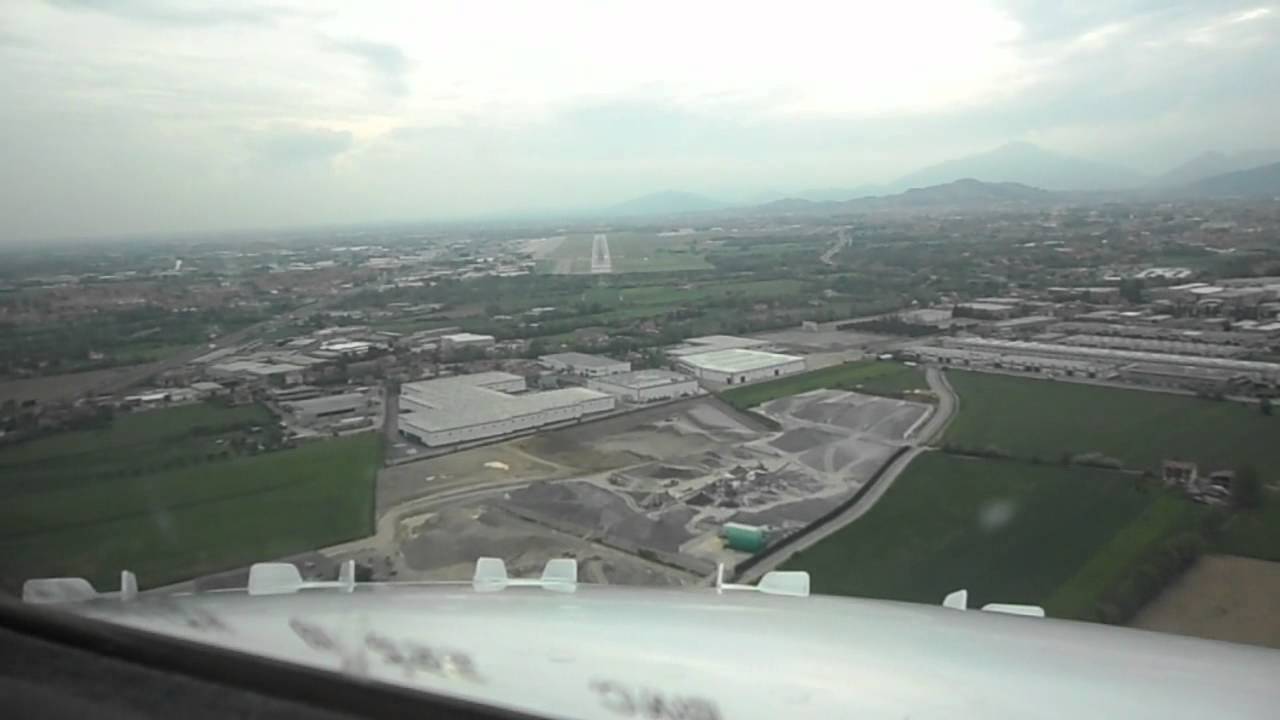 Milan Bergamo ILS approach