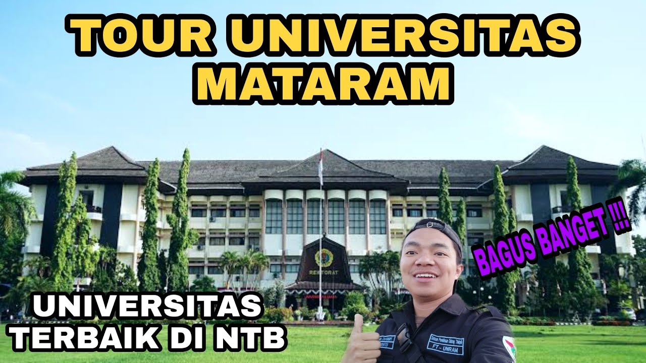 Vlog part 1 ||  TOUR UNIVERSITAS MATARAM KAMPUS TERBAIK DI NTB, BAGUS BANGET !!!