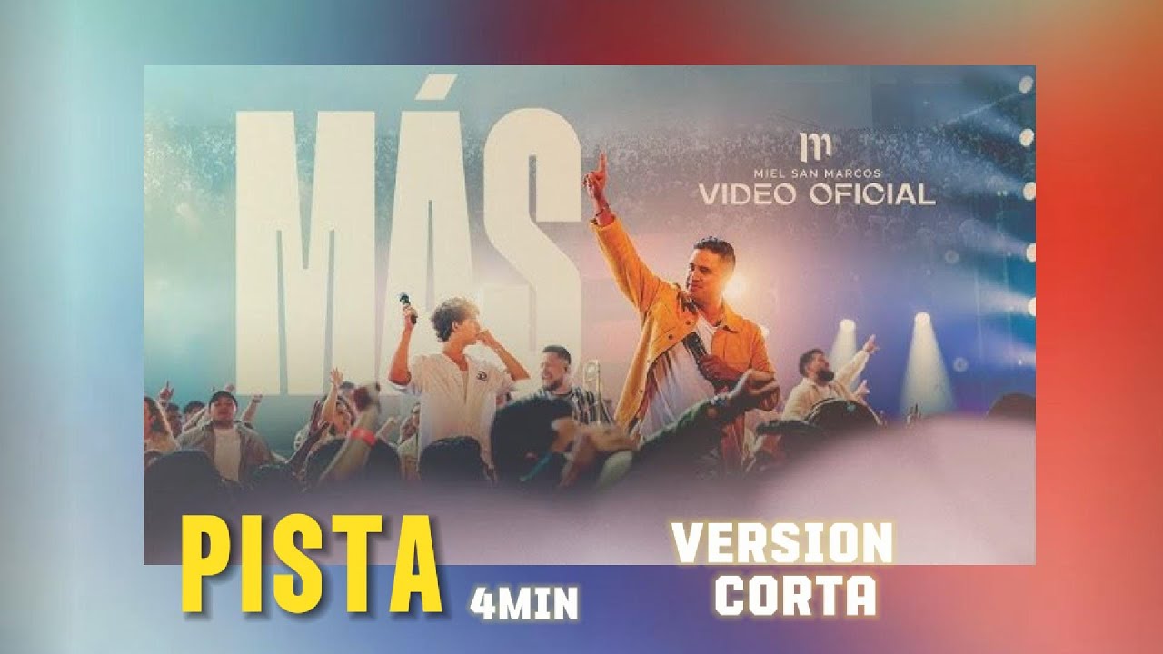 M&Aacute;S Miel San Marcos PISTA | KARAOKE | INSTRUMENTAL