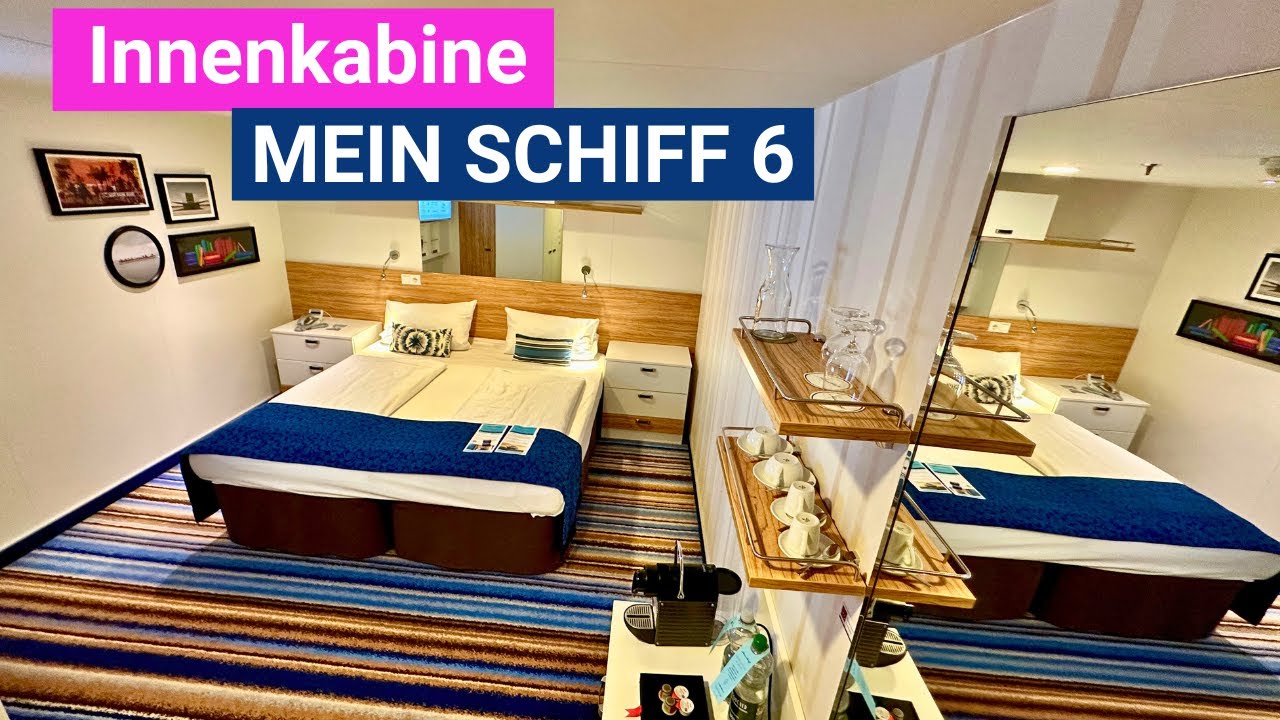 Luxurious interior cabin on the Mein Schiff 6: advantages and disadvantages? ⚓😍