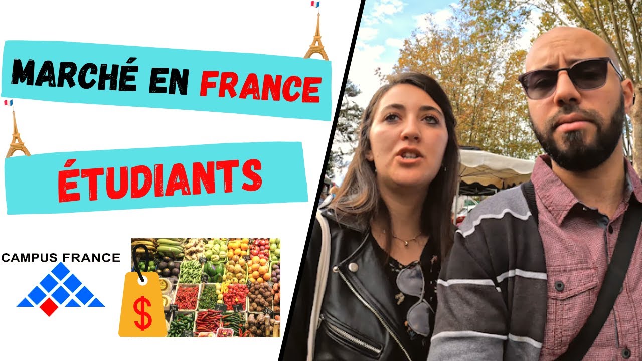 Campus France, marché de Pau France, conseils au étudiants, نصائح جيدة للطلاب