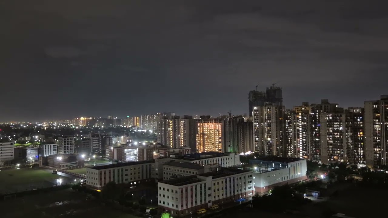 Sky lightening in techzone-4 greater noida west.