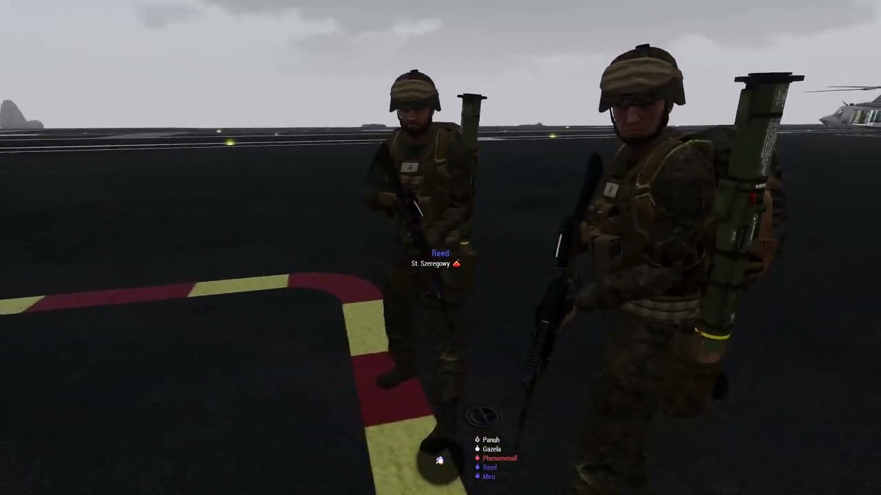 Czarnoruś kontratakuje - Arma3Coop - Gazela jako Dow&oacute;dca Drużyny