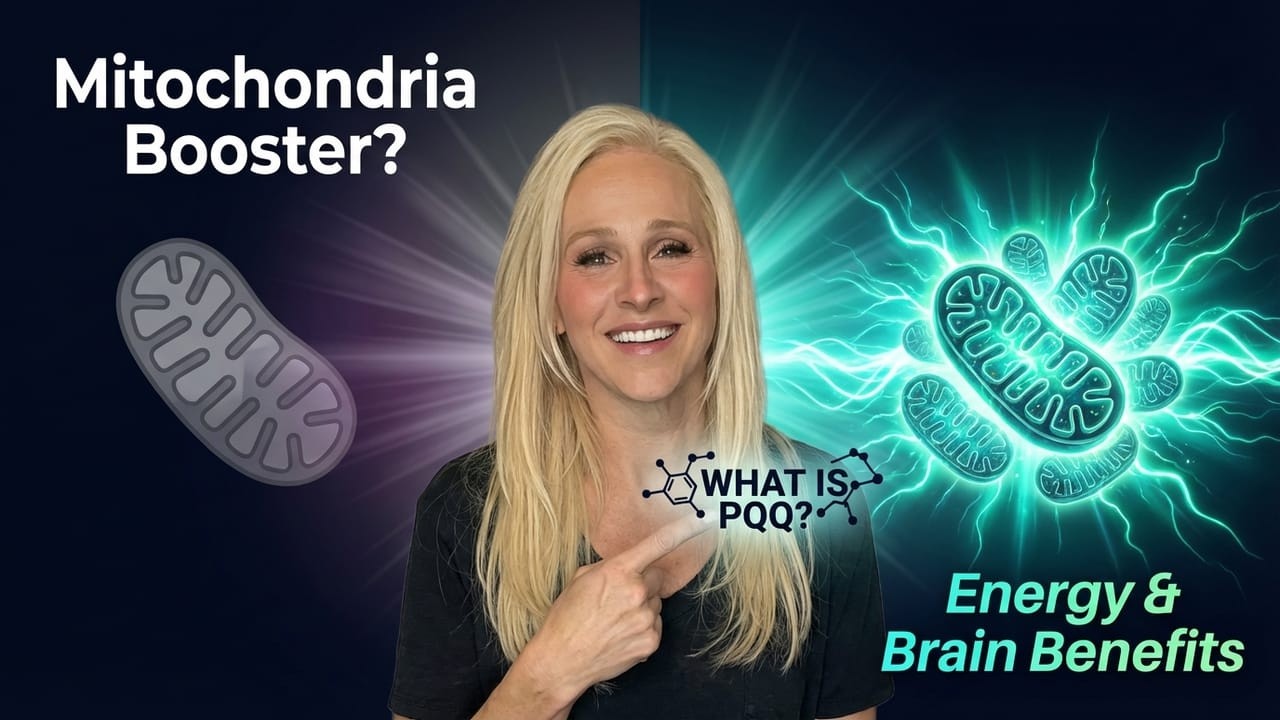 PQQ. What Is It & Why It Matters for Energy & Brain Health #PQQ #AntiAging #BrainHealth #Biohacking
