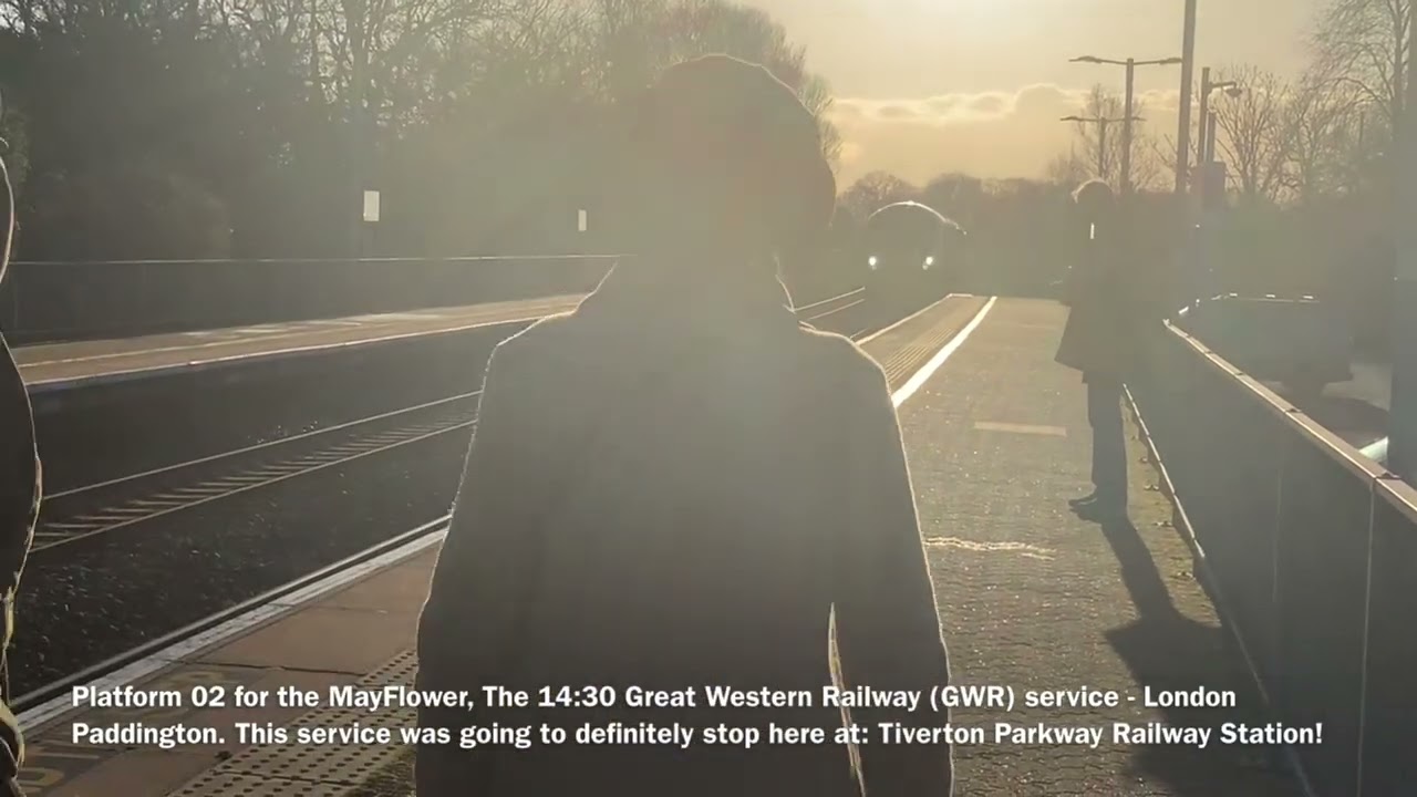 Trains At Tiverton Parkway 02 / 01 / 2026