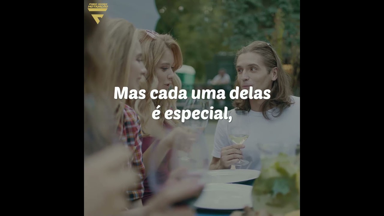 NINGUÉM CHEGA EM NOSSAS VIDAS POR ACASO - LINDA MENSAGEM I Fabio Nunes