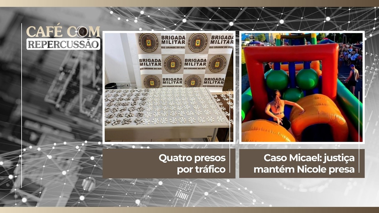 Quatro presos por tráfico | 71 anos de Sapiranga