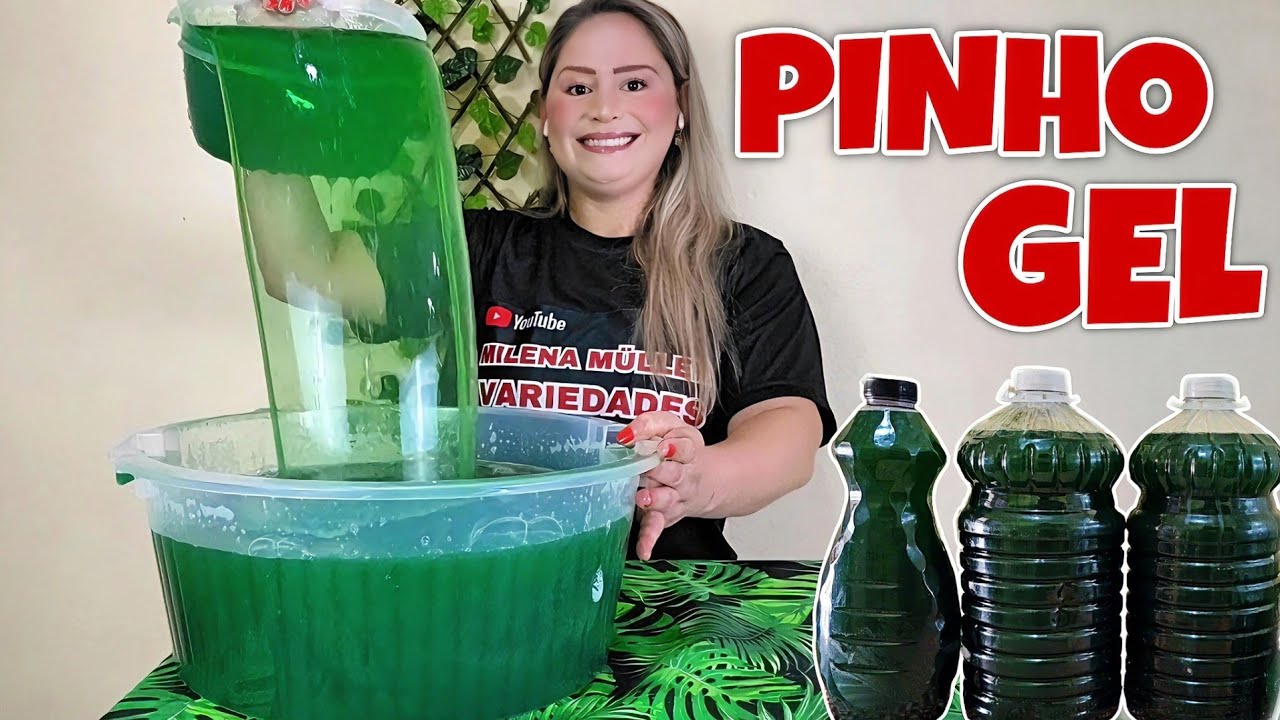 DESCUBRA O SEGREDO DO PINHO GEL CONCENTRADO PERFUMADO QUE É IGUAL AO DO MERCADO