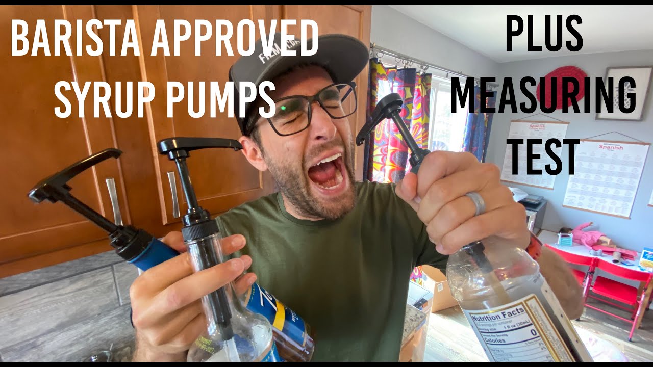 ★★★★★ From a Barista: Best Coffee Syrup Pumps Review & Test, for 1/4 oz espresso stand Reluen