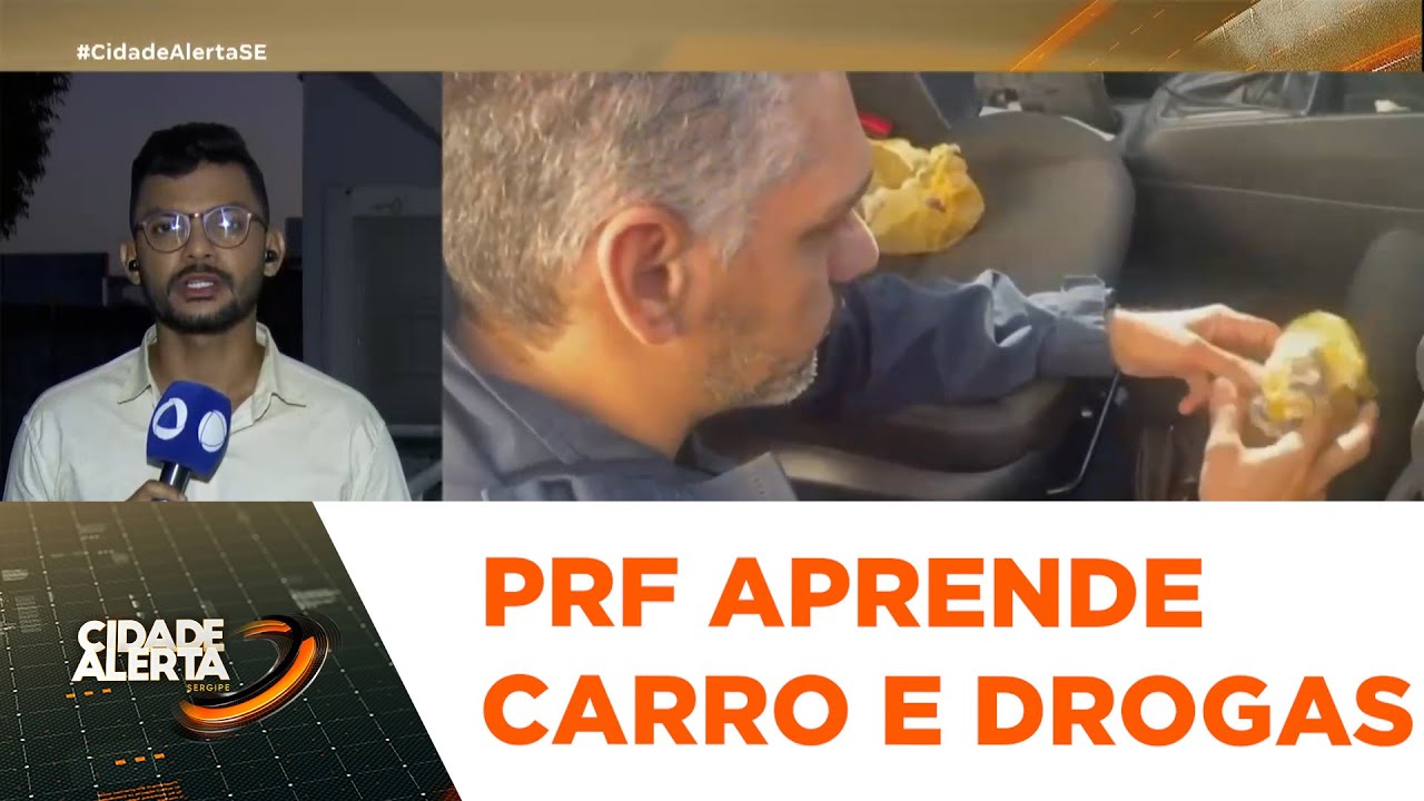 PRF recupera carro roubado e apreende arma, munições e droga em Malhada dos Bois - CA