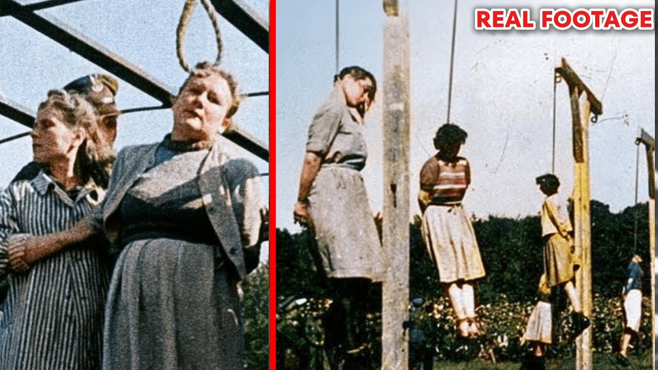 The PUBLIC Executions Of The FEMALE Guards Of Bergen-Belsen *WARNING: HARD TO STOMACH*