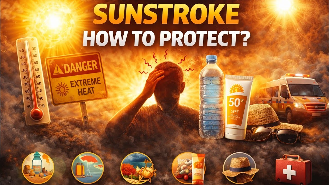 Sunstroke Prevention | How to Protect Your Body in Extreme Heat#sunstroke#rescuequest #sun#prevent