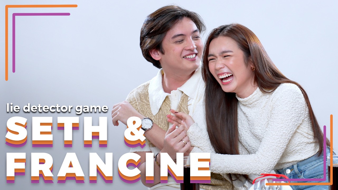 Francine Diaz and Seth Fedelin Play a Lie Detector Game | Rec•Create