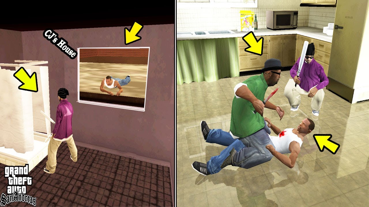 Не заходите в дом главного судьи до первой миссии в GTA San Andreas!