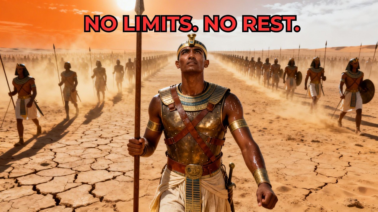 How Ancient Egypt Built Soldiers Who Could Not Get Tired