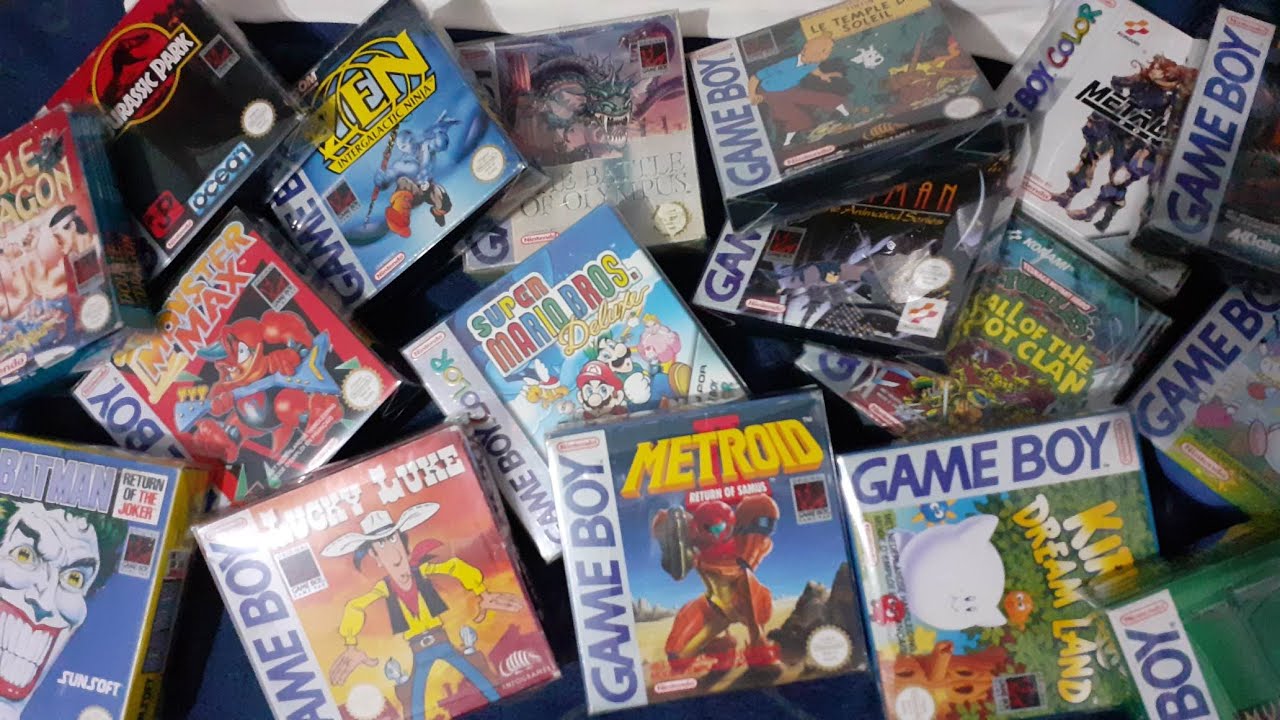 Deba'Live : Le colis de TOUS LES DANGERS !!! Une collection GAME BOY de toute une vie !!