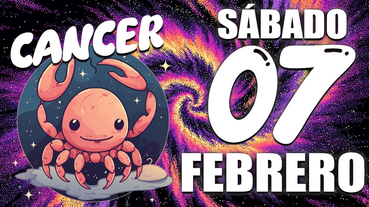 Horóscopo De Hoy ♋ CÁNCER ♋ DIOS😇 LO QUE TE VIENE❗️CAMBIO INMINENTE😳 7 febrero DE 2026