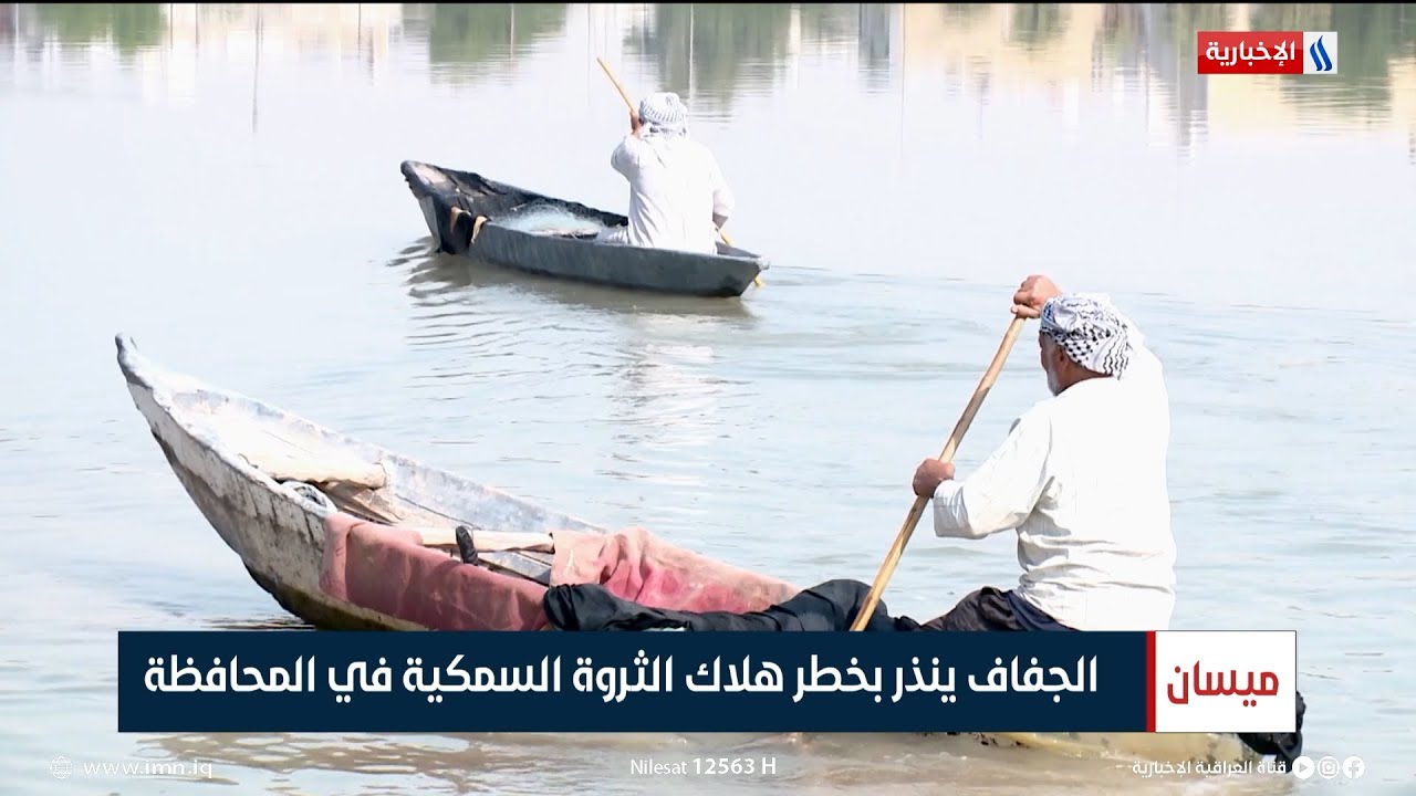 ميسان | الجفاف ينذر بخطر هلاك الثروة السمكية في المحافظة | تقرير حيدر الجيزاني
