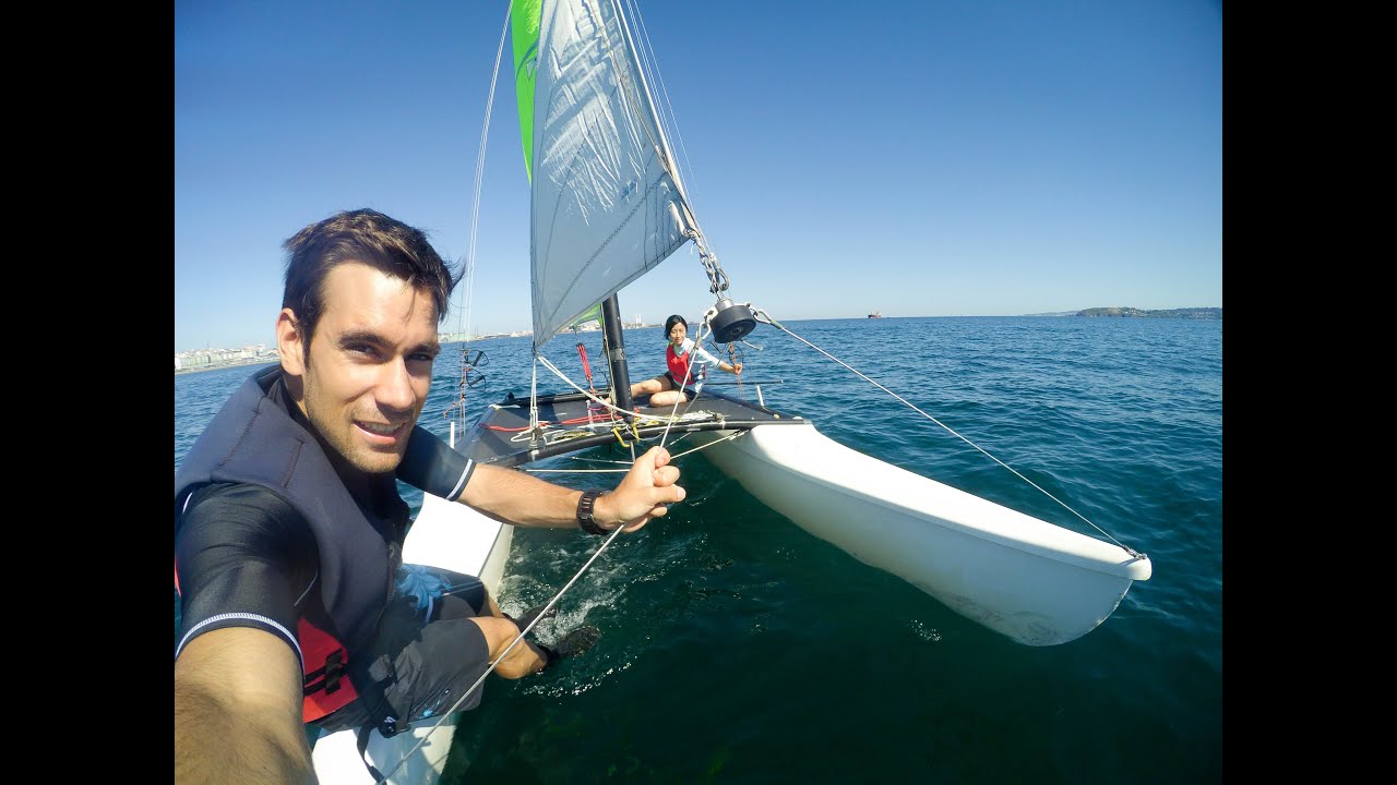 Dolphins in A Coruña - Hobie 15