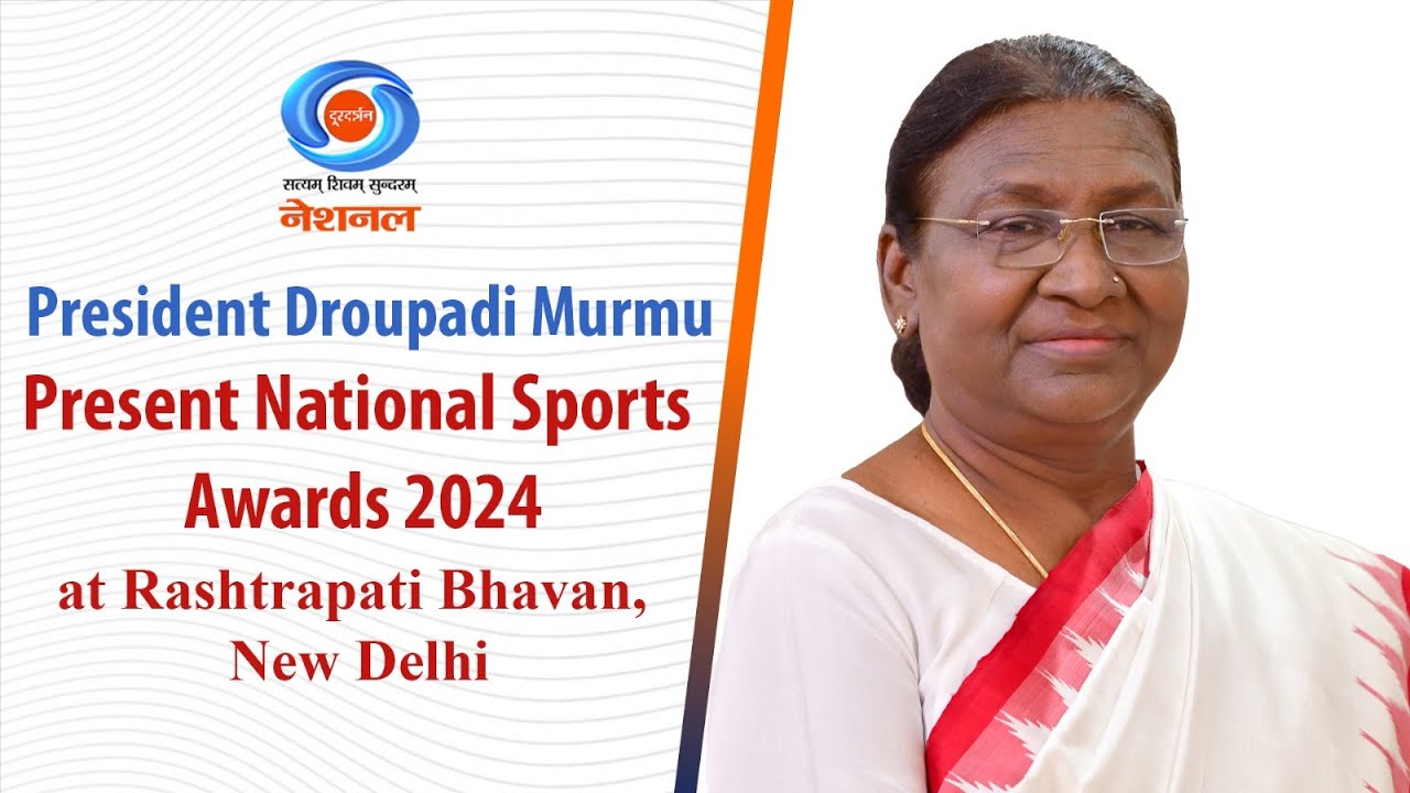 LIVE: President Droupadi Murmu Presents National Sports Awards 2024 at Rashtrapati Bhavan, New Delhi