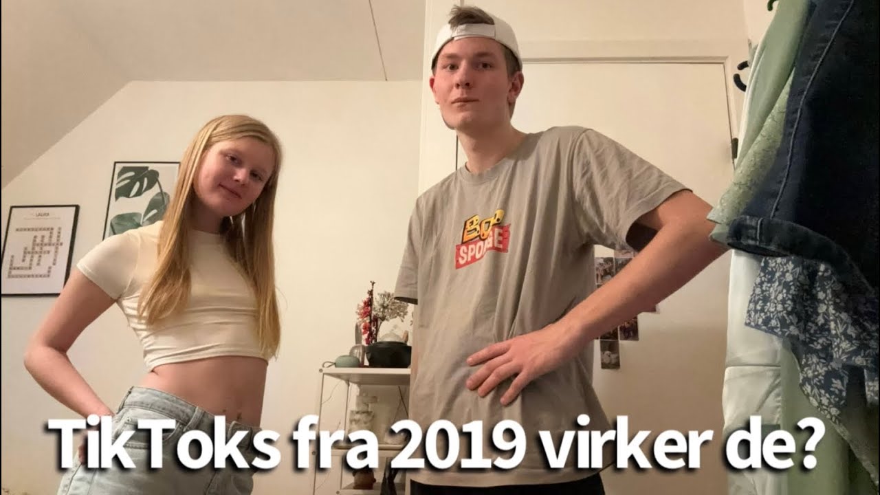 Vi prøver TikTok fra 2019￼